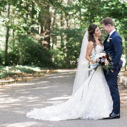 Corsivo Calligraphy featured in Ashley and Brian’s Intimate Wedding at Ancaster Mill