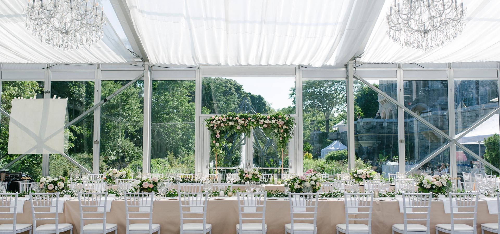 Hero image for Lauren and Sacha’s Beautiful Wedding in the Glass Pavilion at Casa Loma