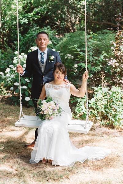 Jovy and Randy’s Intimate Vineyard Wedding at Kurtz Orchards