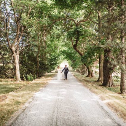 Kurtz Orchards featured in Jovy and Randy’s Intimate Vineyard Wedding at Kurtz Orchards