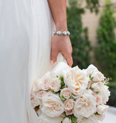 Forget Me Not Flowers featured in Kristen and Jimmy’s Blush Pink Wedding at the Four Seasons Hotel