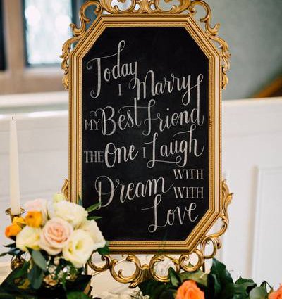 Love Lettering featured in 10 Unique Finishing Touches to Consider for Your Upcoming Wed…