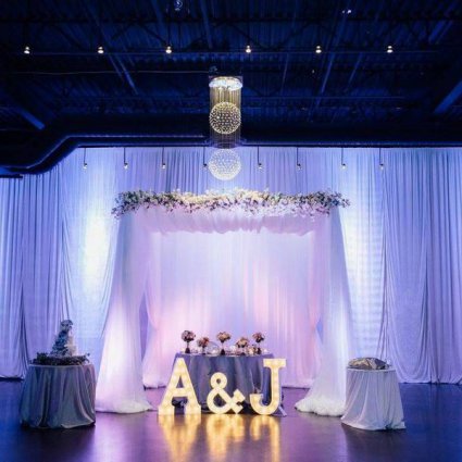 Moonrise Letter Lights featured in 10 Unique Finishing Touches to Consider for Your Upcoming Wed…