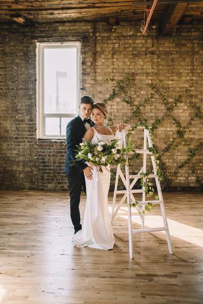 style shoot sultry industrial garden romance, 26