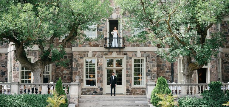 Hero image for Amanda and James’ Elegant Wedding at Graydon Hall Manor