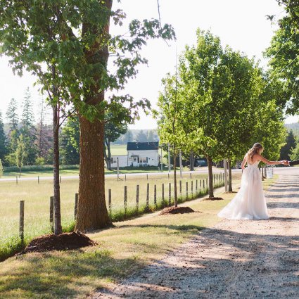 Thumbnail for Ali and Cory’s Rustically Chic Wedding at Cambium Farms