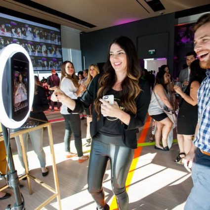 RavenSocial Photobooths featured in An Open House at the Brand New Globe and Mail Centre