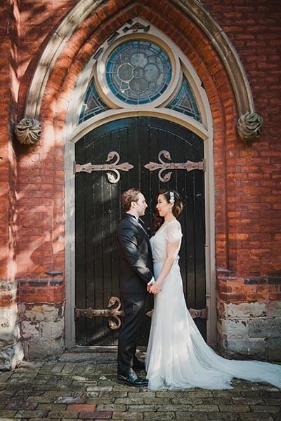 Trina and Adam's Sweet Wedding at the Berkeley Church
