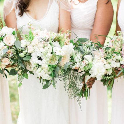 Threads and Blooms featured in Trina and Adam’s Sweet Wedding at the Berkeley Church