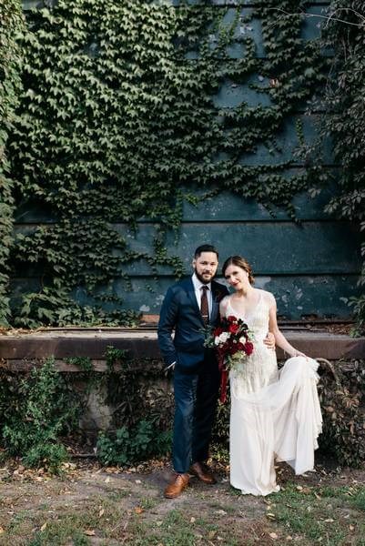 Amanda and Markus' Urban Jungle Wedding at Airship 37