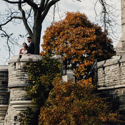 Empire Entertainment featured in Aliya and John’s Dreamy Wedding at Casa Loma