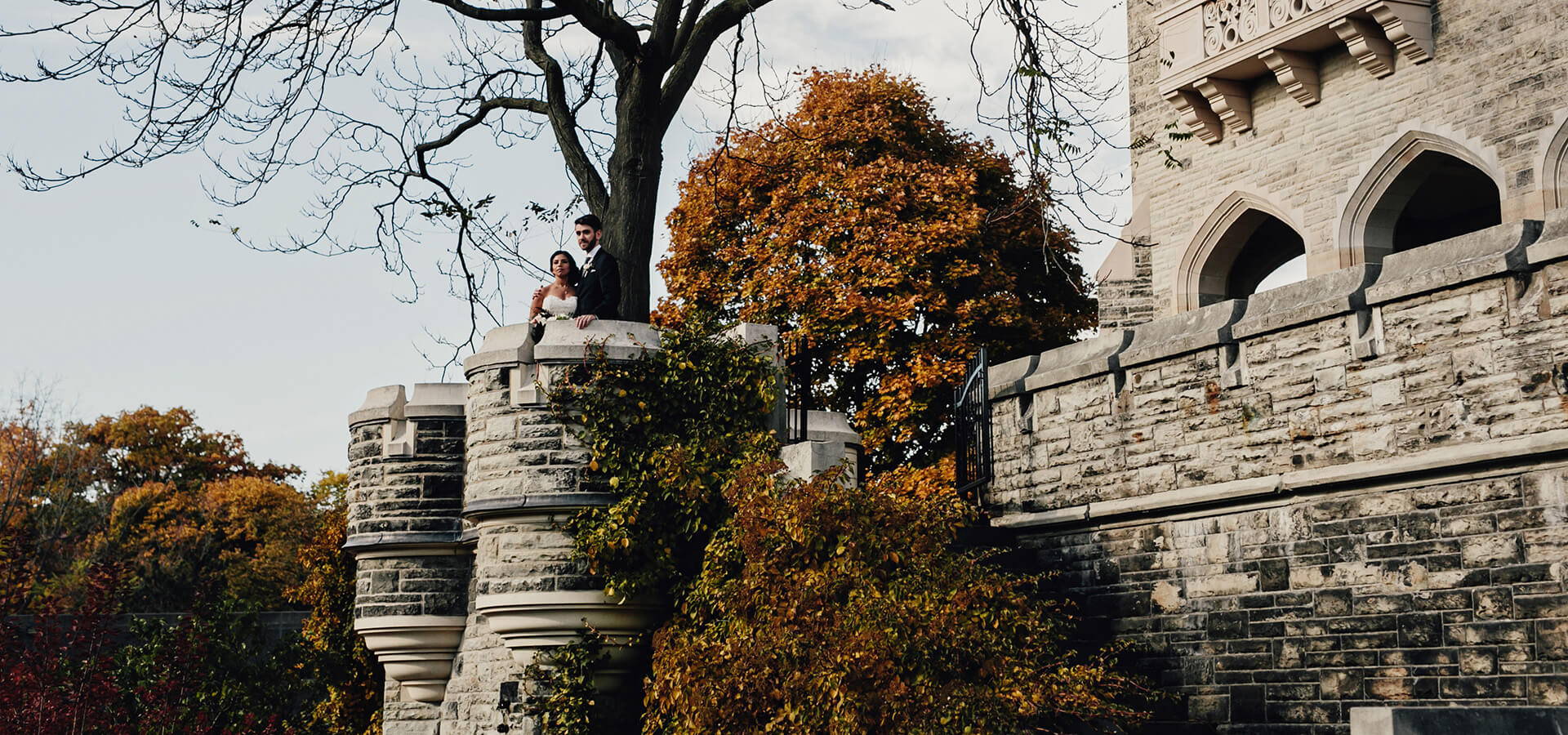 Hero image for Aliya and John’s Dreamy Wedding at Casa Loma