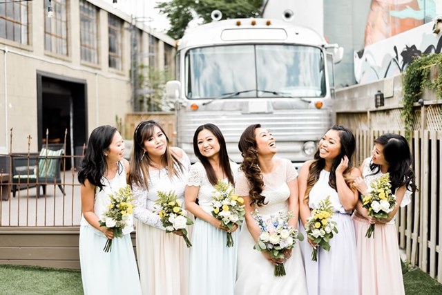 Julia and Elgin's Whimsical Wedding at Airship 37