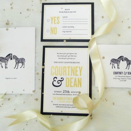 Kid Icarus featured in Toronto Stationery Designers Share Their Favourite Invitation…