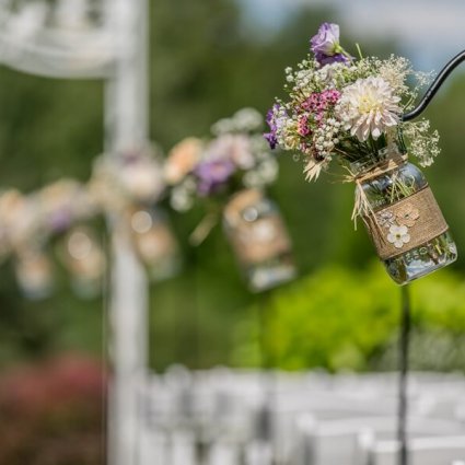 Annie Lane Events and Decor featured in Victoria and Daniel’s Woodland Whimsy Wedding at Nestleton Wa…