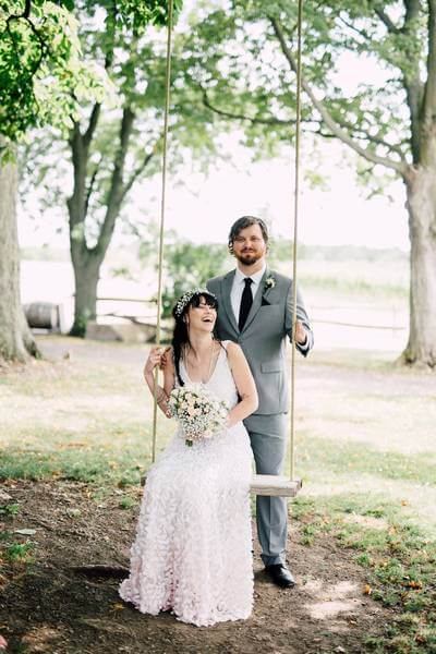 Thumbnail for Sam and Scott’s Effortlessly Elegant Wedding at Honsberger Es…