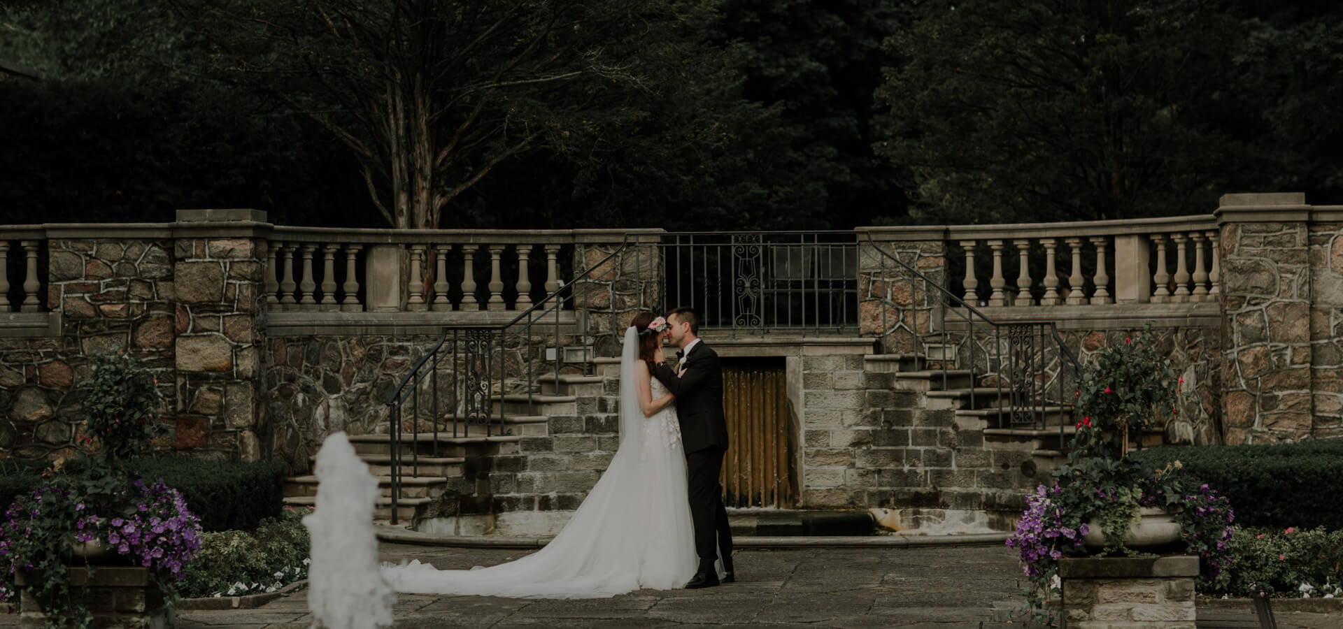 Hero image for Katie and Ken’s Romantic Wedding at Graydon Hall Manor