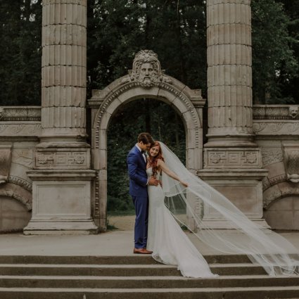 Ally & Nicholas Photography featured in Leigh-Anne and Calvin’s Intimate Wedding at The Guild Inn Estate
