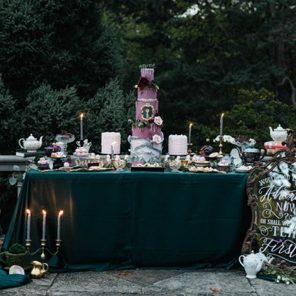 Cakelaine featured in A Stunning Alice in Wonderland Inspired Style Shoot