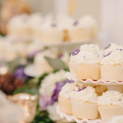 Cakes By Stephanie featured in Megan and Alec’s Sweet Wedding at Nestleton Waters Inn
