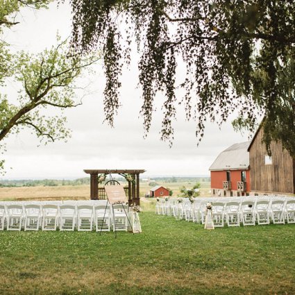 Jodi Leigh Designs featured in Caitlin & Josh’s Dreamy Barn Wedding at Earth To Table Farm