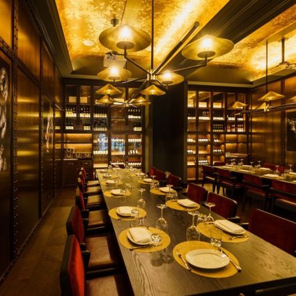 Black + Blue Toronto featured in Toronto Restaurants Perfect For Your Office Holiday Party