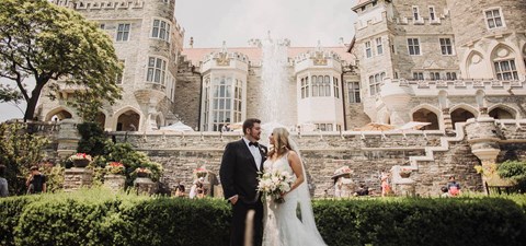 Brenna and Dave's Dreamy Castle Wedding at Casa Loma