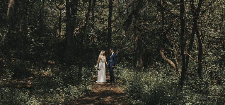 Hero image for Kate and Andrew’s Charming Wedding at 99 Sudbury