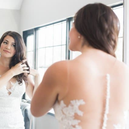 Grace Lee Beauty featured in Hayley and Ivan’s Romantic Wedding at The Manor