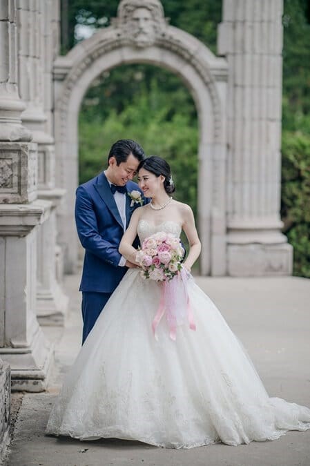 Ashley and Boran's Lush Wedding at The Guild Inn Estate