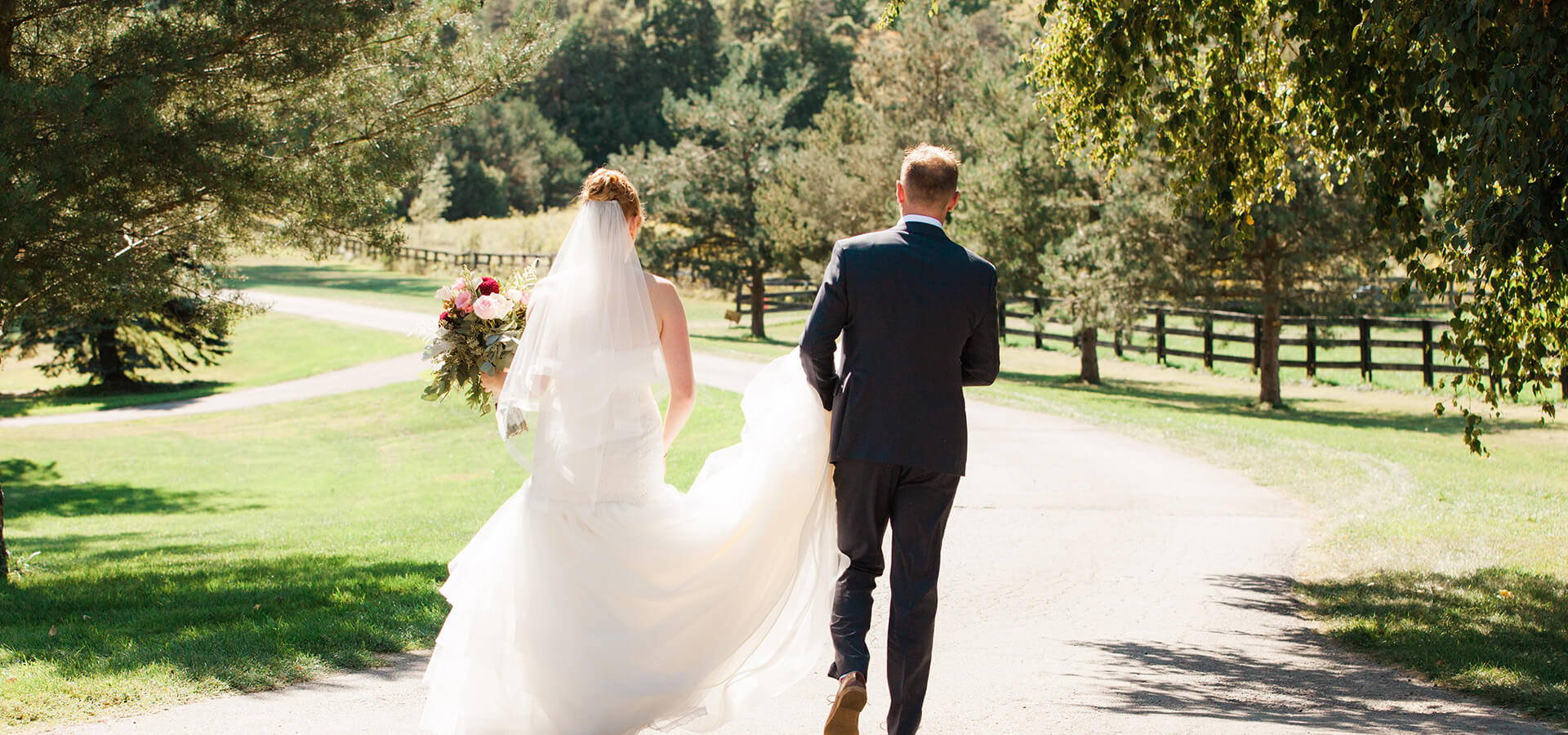 Hero image for Kalie & Jon’s Rustic Wedding at Rainbow Valley Wedding Barn