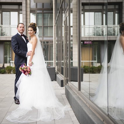 Bits and Blooms featured in Sara and George’s Enchanting Castle Wedding at Casa Loma