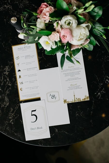 Fiona and Andrew's Chic City Wedding at the Thompson Hotel