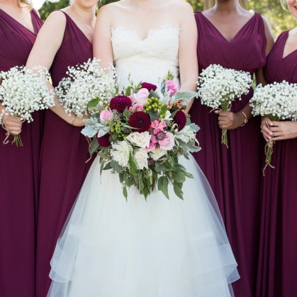 Euphoria Wedding Designs featured in Kalie & Jon’s Rustic Wedding at Rainbow Valley Wedding Barn