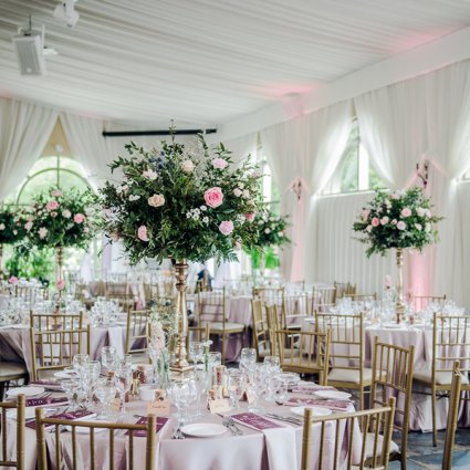 Southern Charm Vintage Rentals featured in Angelina and Victor’s Lush Wedding at The Royal Ambassador