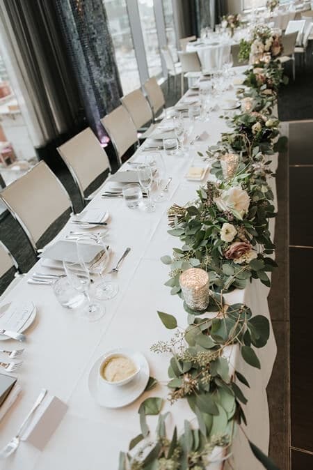 Lisa and Jeff's Elegant Rooftop Wedding at Malaparte