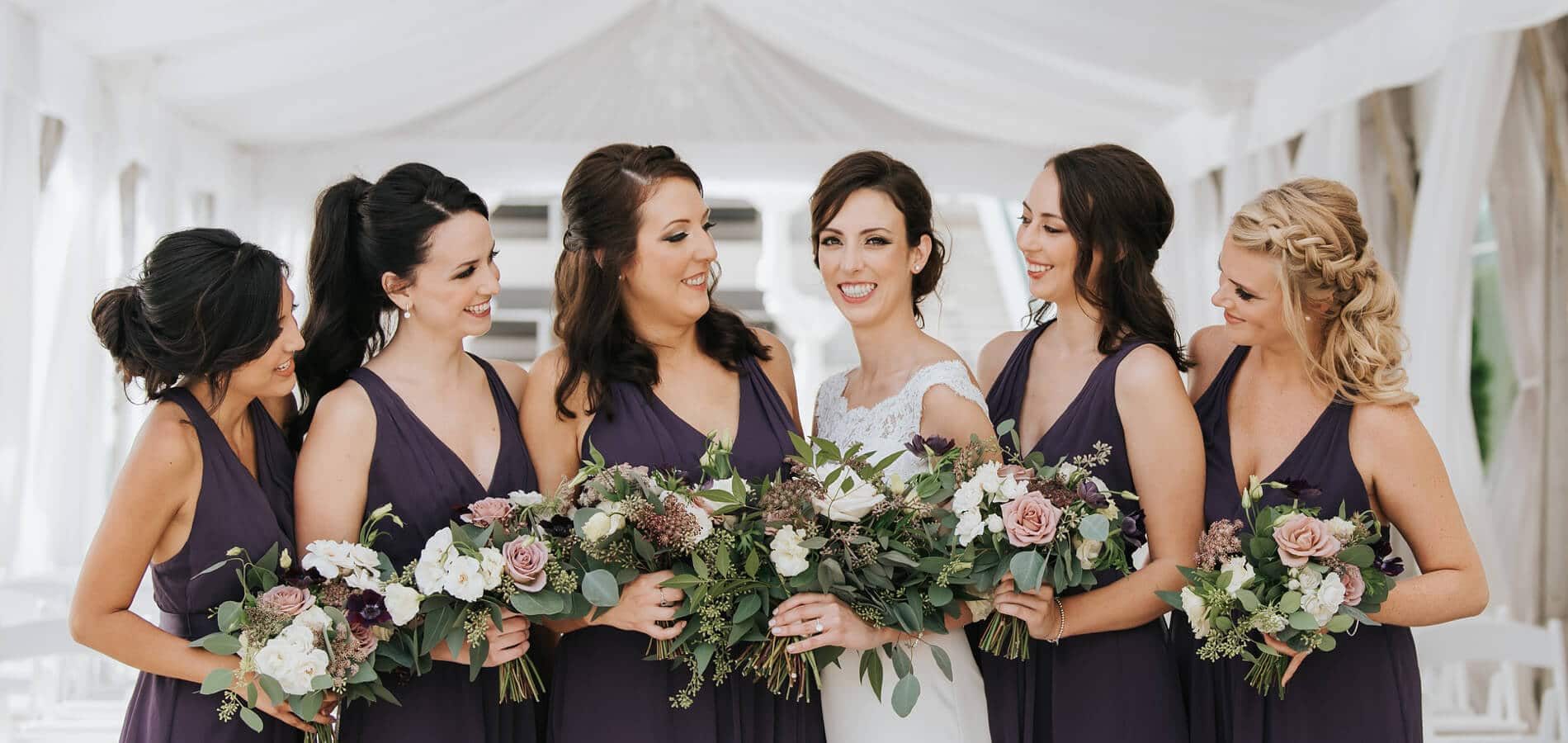 Hero image for Lisa and Jeff’s Elegant Rooftop Wedding at Malaparte