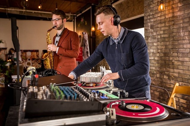 A Trendy Retro-Rustic Wedding Open House at The Jam Factory