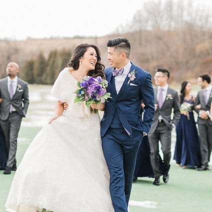 Classic String Quartet featured in Margaret and Ryan’s Charming Winter Wedding at Eagles Nest