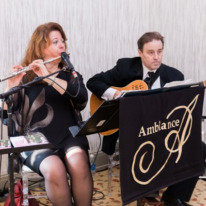 Ambiance Flute & Guitar Duo featured in The Annual Open House at Estates of Sunnybrook: 2018 Edition