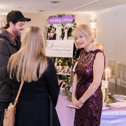 Sarah Bunnett-Gibson Wedding Officiant featured in The Annual Open House at Estates of Sunnybrook: 2018 Edition