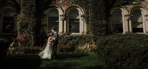 Alex and Dylan's Wildly Romantic Toronto Wedding