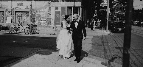 Genevieve and Derya's Intimate Wedding at The Gladstone