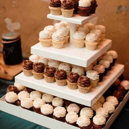 Prairie Girl Bakery featured in Kamini and Glen’s Stunning Multicultural Wedding at The Ferme…