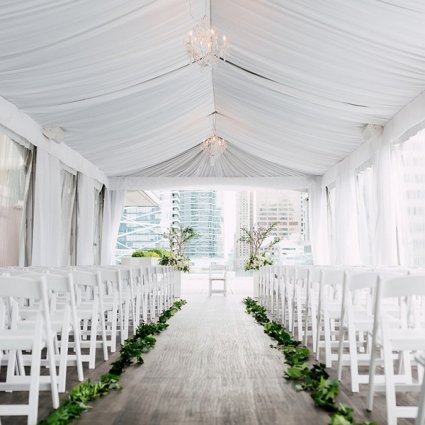 Bisous Events featured in Shannon and Matthew’s Organic and Romantic Malaparte Wedding