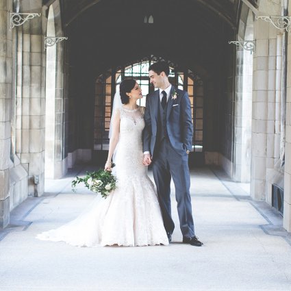 Paper Damsels featured in Diane and Uros’ Romantically Luxurious Wedding at Casa Loma a…