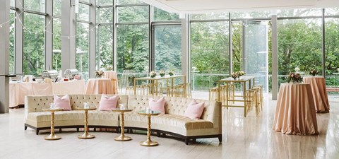 Ally and Zach's Lounge-Style Wedding at The Royal Conservatory of Music