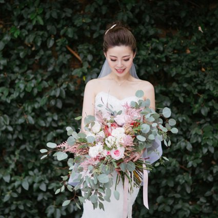 MYU Makeup - Michelle Yu featured in Candy and Tony’s Magical Wedding at The Madison Greenhouse