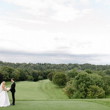 Rosedale Golf Club featured in Sarah and Chris’ Cosmopolitan Wedding at Rosedale Golf Club