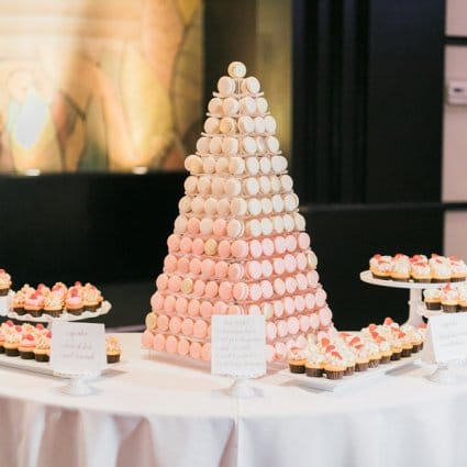 Dolled Up Cupcakes featured in Alice and Jeffrey’s Magical Eglinton Grand Wedding